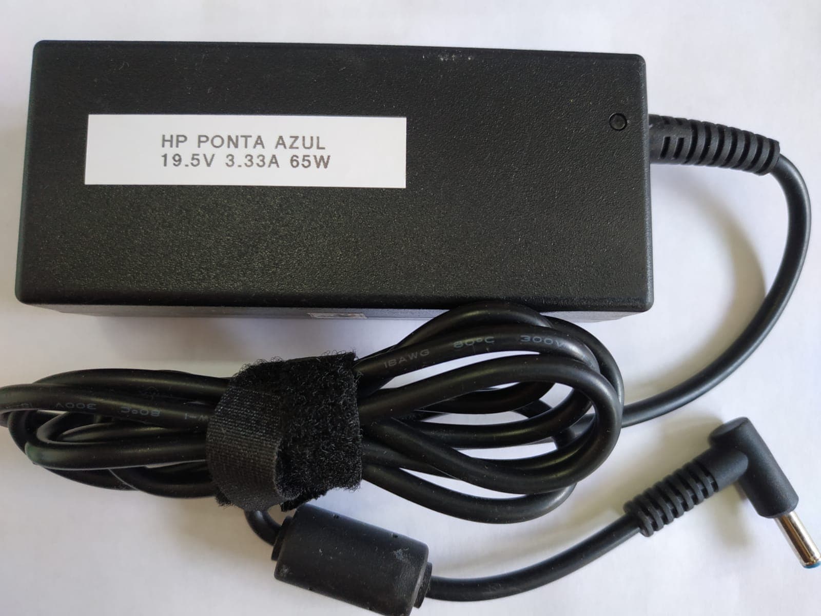 CARREGADOR HP PONTA AZUL 19.5V/3.33A/ 65W - HP PONTA AZUL